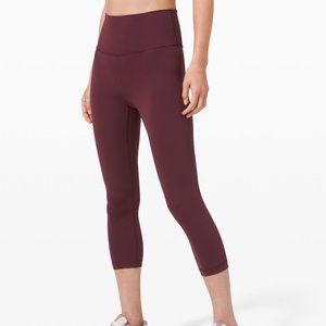 Lululemon Wunder Train High-Rise Crop 21", Size 2